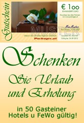 Geschenk Gutschein
