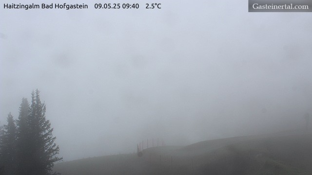 Webcam von der Haitzingalm in Gastein