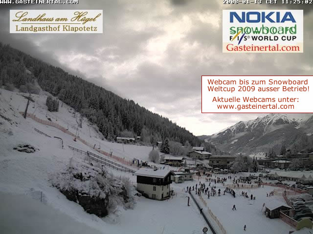 Webcam Snowboard Weltcup in Gastein