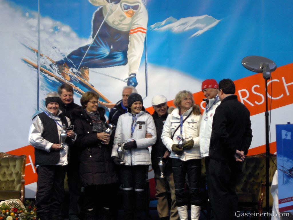 <DIe Stars der Feier: 50 Jahre Ski-WM Bad Gastein