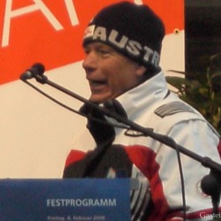 ÖSV Präsident Schröcksnadel bei der 50 Jahre Feier Ski-WM Bad Gastein