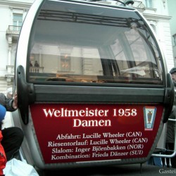 WM-Gondel der Gasteiner Bergbahnen