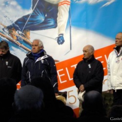 Hias Leitner, Ernst Hinterseer, Josl Rieder, Toni Sailer