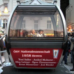 WM-Gondel der Gasteiner Bergbahnen