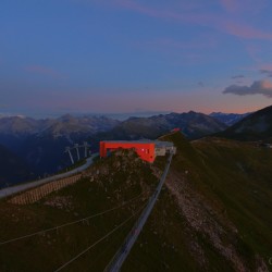 Stubnerkogel kurz vor Dunkelheit