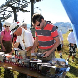 Verteilung der Startgeschenke