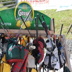 Skiständer Haitzingalm zweckentfremdet