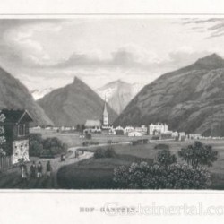 Bad Hofgastein um 1850   (c) Österr. Nationalbibliothek