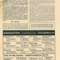 Hotelwerbung 1932