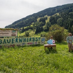 Bauernherbst Figuren in Dorfgastein