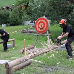Timbersports Holzfällershow
