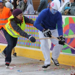 Fasching in der Eisarena