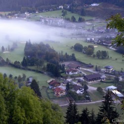 Bad Bruck und Kötschachdorf im Herbst