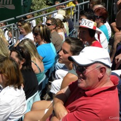 Familie und Fans von Andrea Petkovic