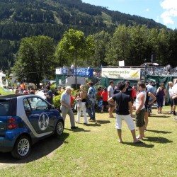 Volksfeststimmung am Schlusstag der Gastein Ladies 2009