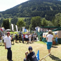 Volksfeststimmung am Schlusstag der Gastein Ladies 2009