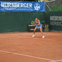 Tina Schiechtl (AUT) vs. Shahar Peer (ISR)