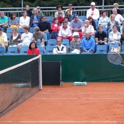 Finale:  Bacsinszky (SUI) / Garbin (ITA) vs. Hradecka (CZE) / Garrigues (ESP)