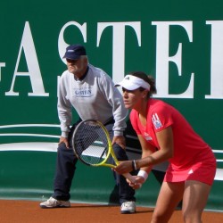 Finale:  Bacsinszky (SUI) / Garbin (ITA) vs. Hradecka (CZE) / Garrigues (ESP)