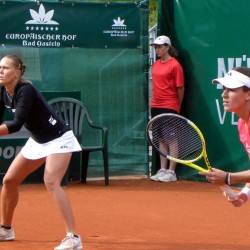 Finale:  Bacsinszky (SUI) / Garbin (ITA) vs. Hradecka (CZE) / Garrigues (ESP)