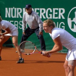 Finale:  Bacsinszky (SUI) / Garbin (ITA) vs. Hradecka (CZE) / Garrigues (ESP)