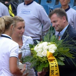 Finale:  Bacsinszky (SUI) / Garbin (ITA) vs. Hradecka (CZE) / Garrigues (ESP)