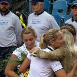 Finale:  Bacsinszky (SUI) / Garbin (ITA) vs. Hradecka (CZE) / Garrigues (ESP)