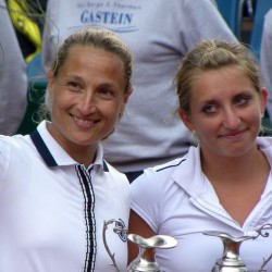 Finale:  Bacsinszky (SUI) / Garbin (ITA) vs. Hradecka (CZE) / Garrigues (ESP)