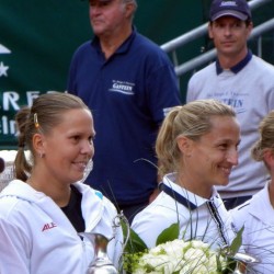 Finale:  Bacsinszky (SUI) / Garbin (ITA) vs. Hradecka (CZE) / Garrigues (ESP)