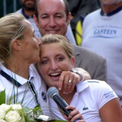 Finale:  Bacsinszky (SUI) / Garbin (ITA) vs. Hradecka (CZE) / Garrigues (ESP)