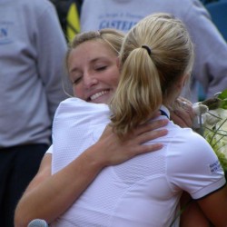 Finale:  Bacsinszky (SUI) / Garbin (ITA) vs. Hradecka (CZE) / Garrigues (ESP)