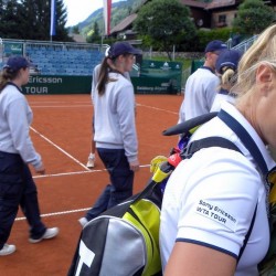 Finale:  Bacsinszky (SUI) / Garbin (ITA) vs. Hradecka (CZE) / Garrigues (ESP)