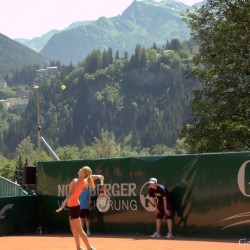 Gail Brodsky (USA) vs. Pia König (AUT)