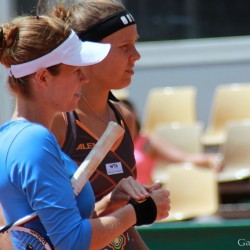 Lucie HRADECKA (CZE) / Eva BIRNEROVA (CZE) vs. Julia GOERGES (GER) / Jarmila GAJDOSOVA (AUS)