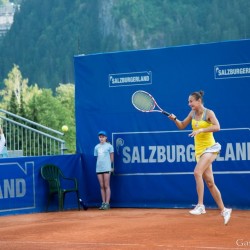 Kristina Barrois (GER) vs. Jasmina Tinjic (BIH)  Foto: Gerhard Michel