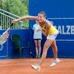 Kristina Barrois (GER) vs. Jasmina Tinjic (BIH)  Foto: Gerhard Michel