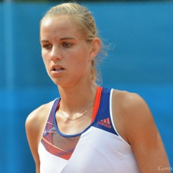 Marie-Teresa Torro-Flor (ESP) vs. Arantxa Rus (NED)  Foto: Gerhard Michel