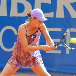 Mona Barthel (GER) vs. Chiara Scholl (USA)  Foto: Gerhard Michel