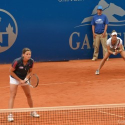 Olaru (ROU) / Solovyeva (RUS) vs. Moser (AUT) / Neuwirth (AUT)  Foto: Gerhard Michel