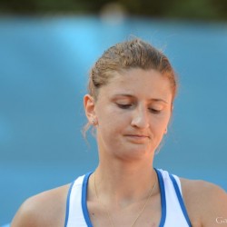 Begu (ROU) / Svitolina (UKR) vs. Hrdinova (CZE) / Peer (ISR)  Foto: Gerhard Michel