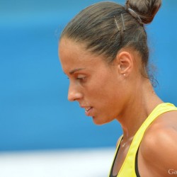 Arantxa Rus (NED) vs. Estrella Cabeza Candela (ESP)   Foto: Gerhard Michel