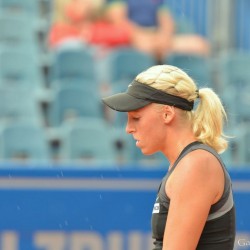 Petra Martic (CRO) vs. Patricia Mayr-Achleitner (AUT)   Foto: Gerhard Michel