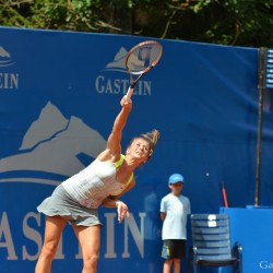 Karin Knapp (ITA) vs. Annika Beck (GER)  Foto: Gerhard Michel