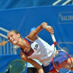 Arantxa Rus (NED) vs. Yvonne Meusburger (AUT)  Foto: Gerhard Michel