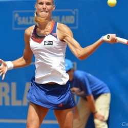 Arantxa Rus (NED) vs. Yvonne Meusburger (AUT)  Foto: Gerhard Michel