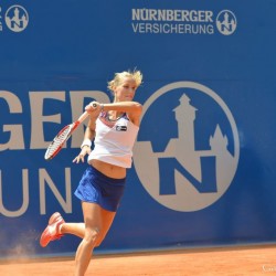 Arantxa Rus (NED) vs. Yvonne Meusburger (AUT)  Foto: Gerhard Michel