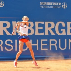 Arantxa Rus (NED) vs. Yvonne Meusburger (AUT)  Foto: Gerhard Michel