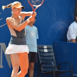 Lisa Marie Moser (AUT) vs. Andrea Hlavackova (CZE)  Foto: Gerhard Michel