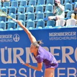 Sandra Klemenschits (AUT) / Andreja Klepac (SLO) vs. Kristina Barrois (GER) / Eleni Daniilidou (GRE)   Foto: Gerhard Michel