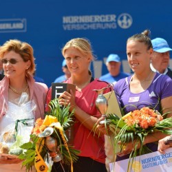 Sandra Klemenschits (AUT) / Andreja Klepac (SLO) vs. Kristina Barrois (GER) / Eleni Daniilidou (GRE)   Foto: Gerhard Michel